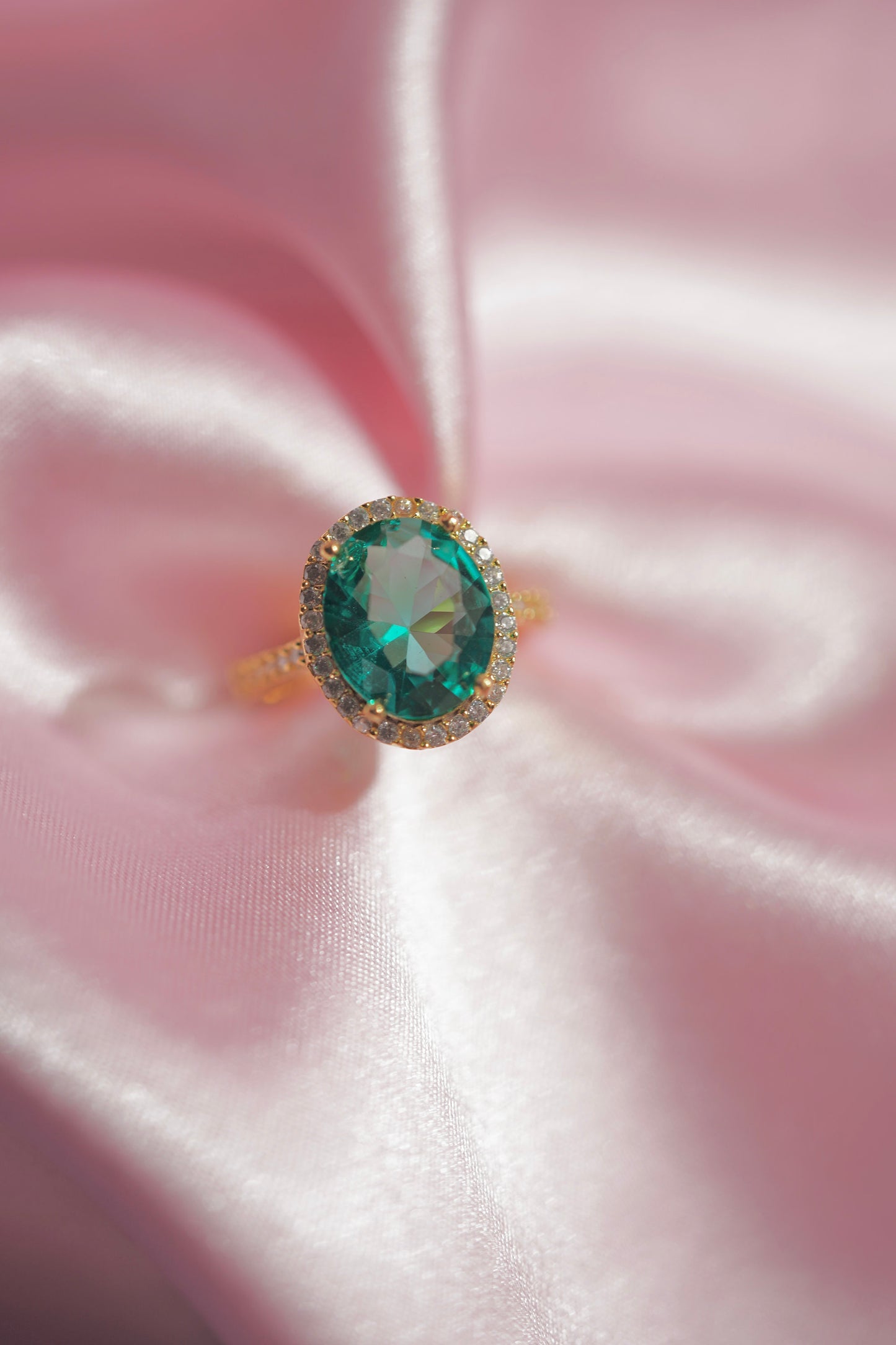 LDR Emerald Ring -Lana Engagement Ring