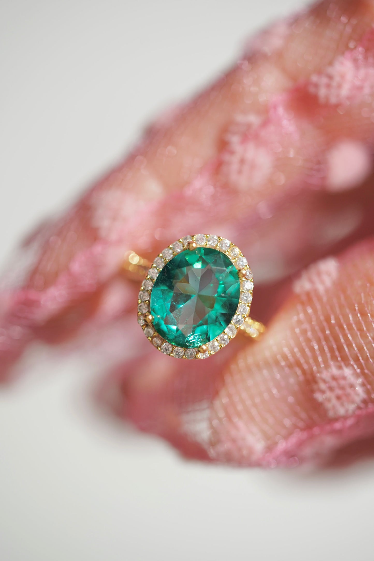 LDR Emerald Ring -Lana Engagement Ring