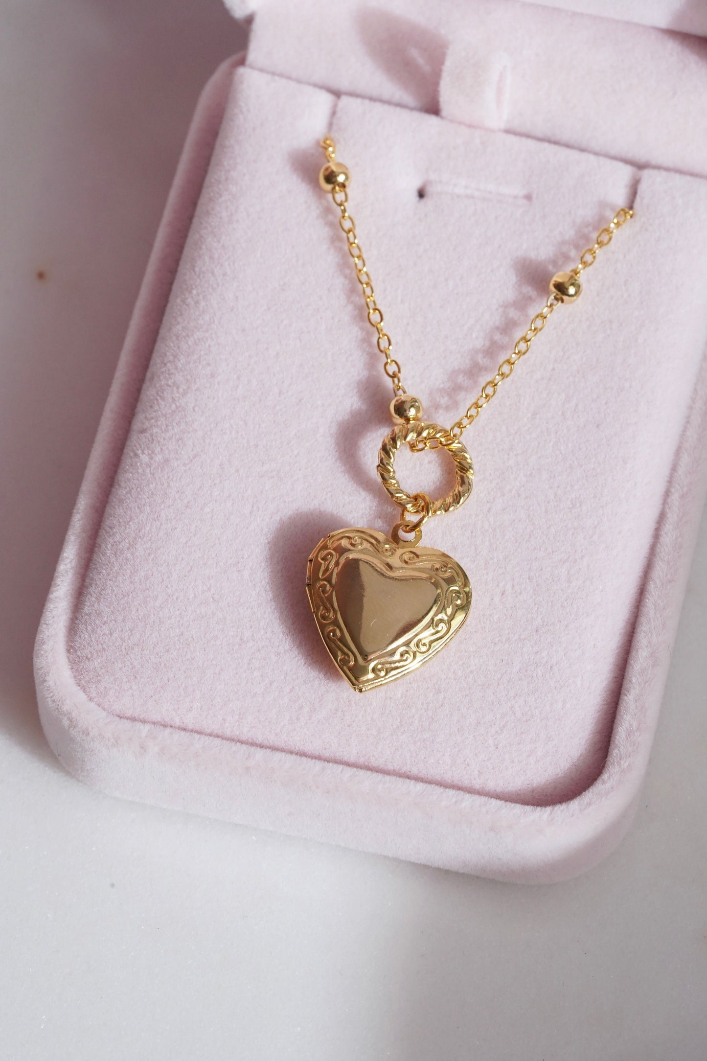 Margot Robbie Necklace,Heart Shaped Necklace, Gold Plated Necklace, Movie inspiration necklace, , What was I made for necklace