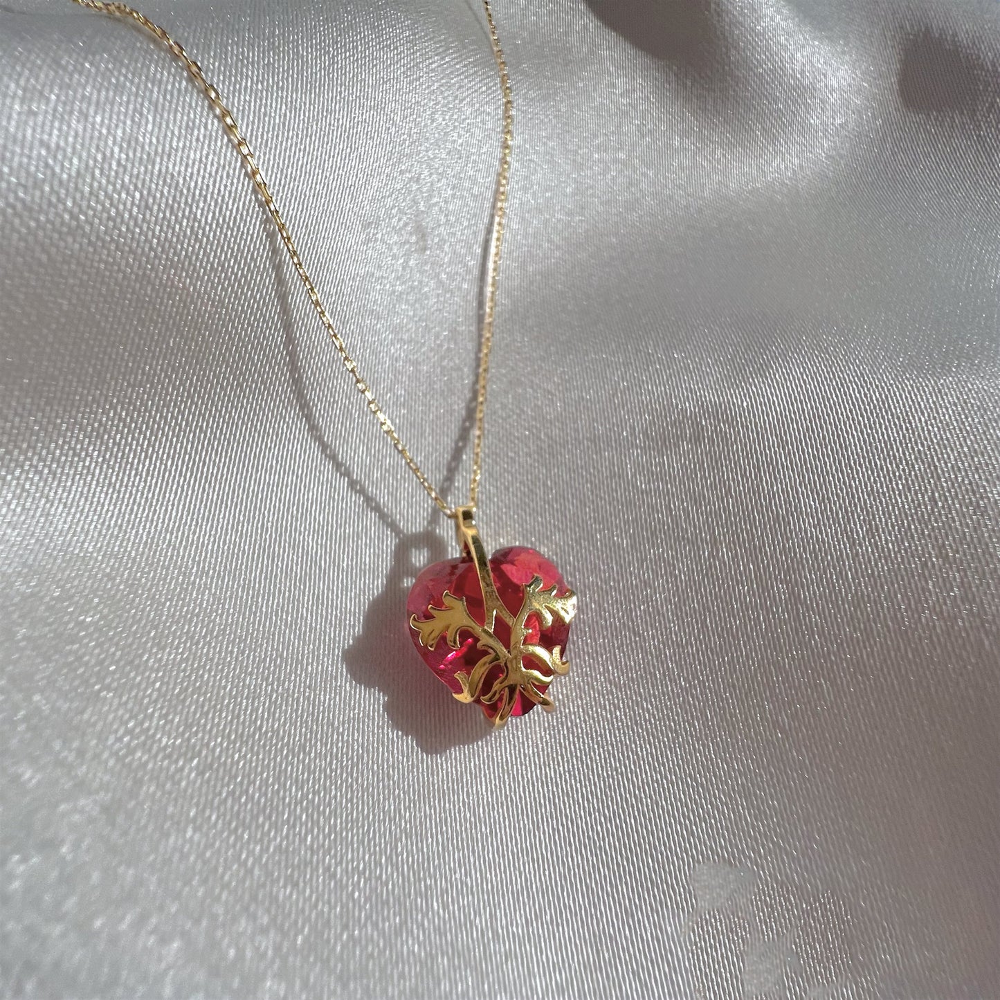 Pendant of Eraklyon Bloom Necklace , 925 Sterling Silver , Gold and silver plated -Bloom
