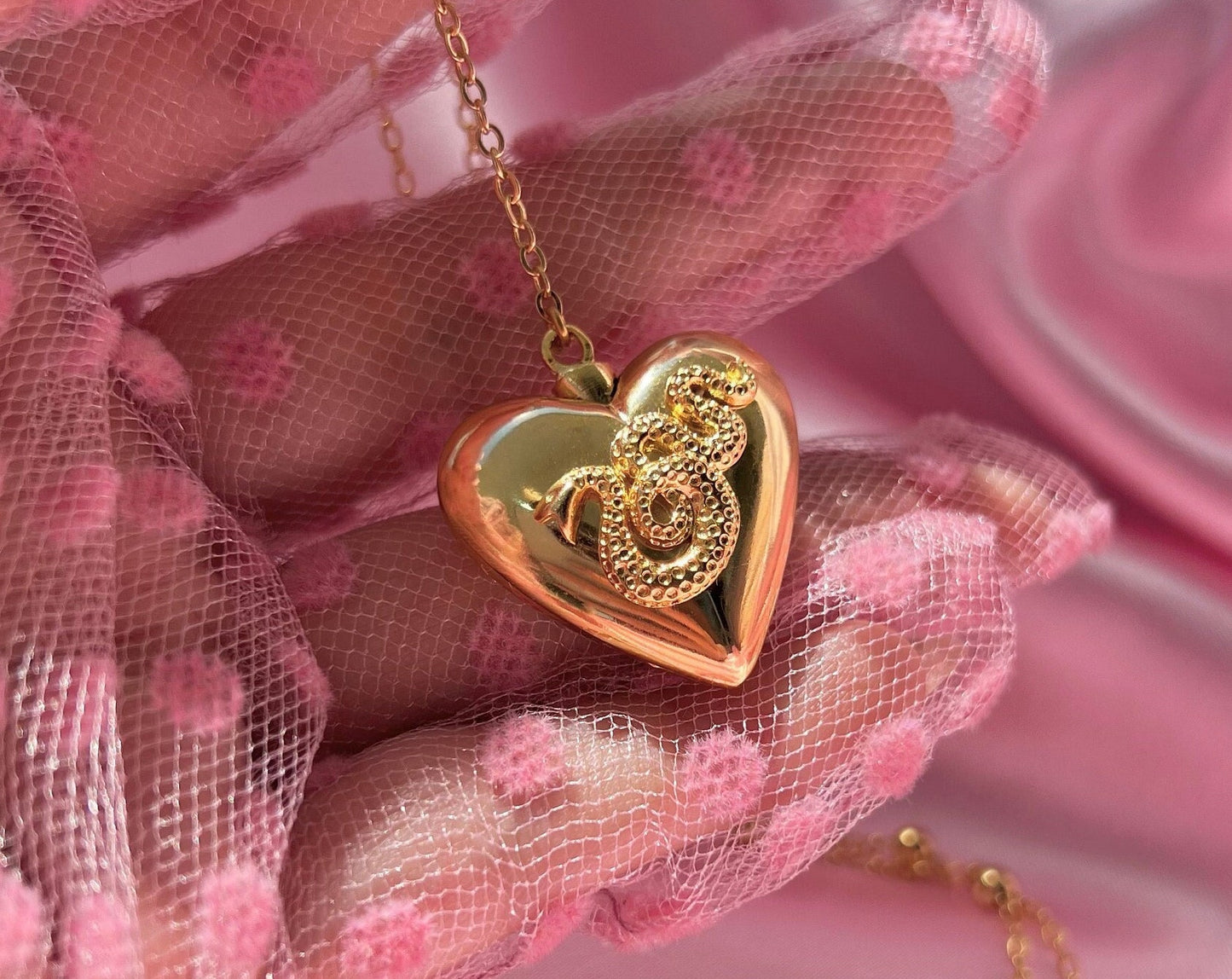 Ldr Style Necklace v.2 - Rosary Emerald Heart Necklace - Lana Dupe Necklace - Harry Styles - LDR Necklace