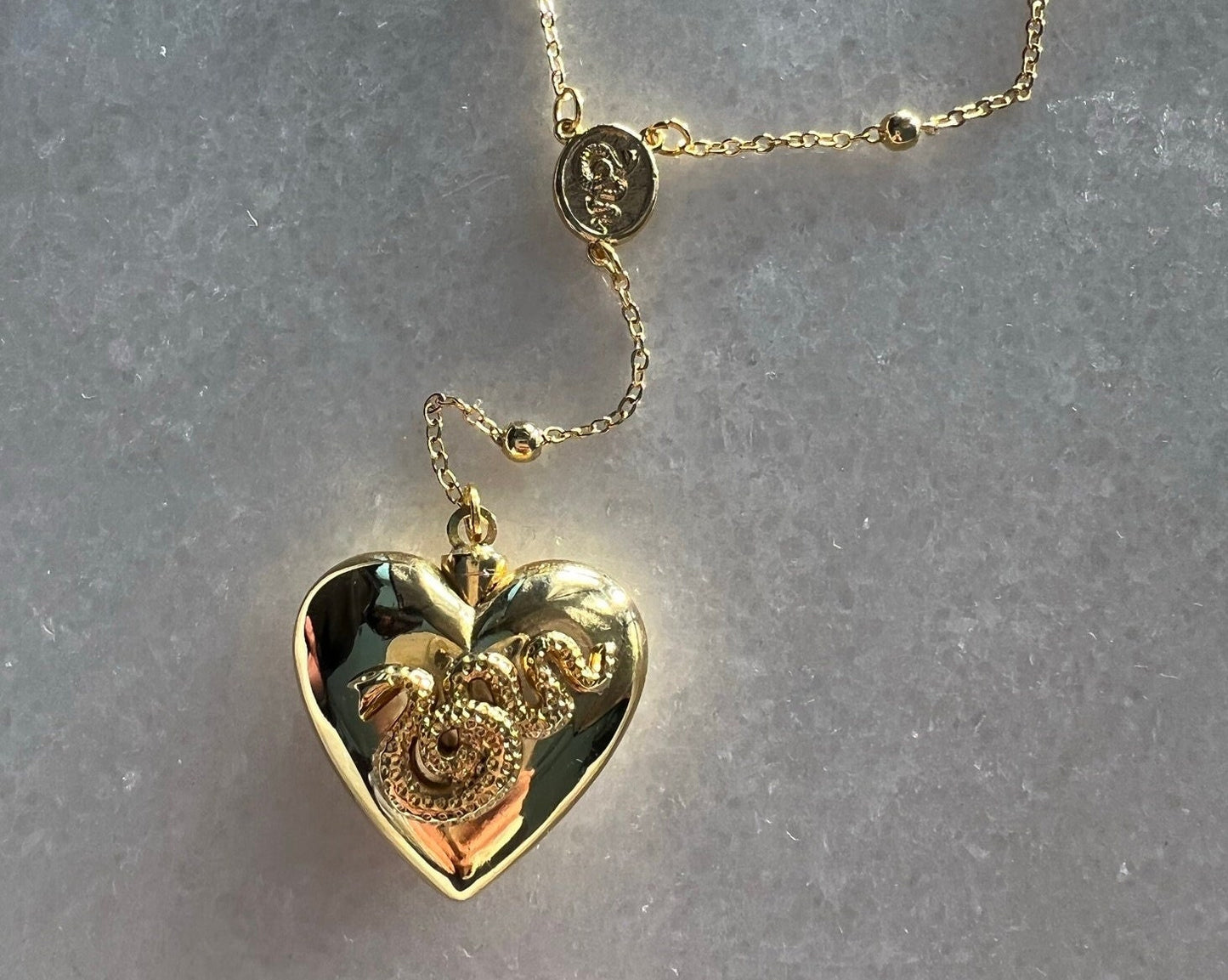 Ldr Style Necklace v.2 - Rosary Emerald Heart Necklace - Lana Dupe Necklace - Harry Styles - LDR Necklace