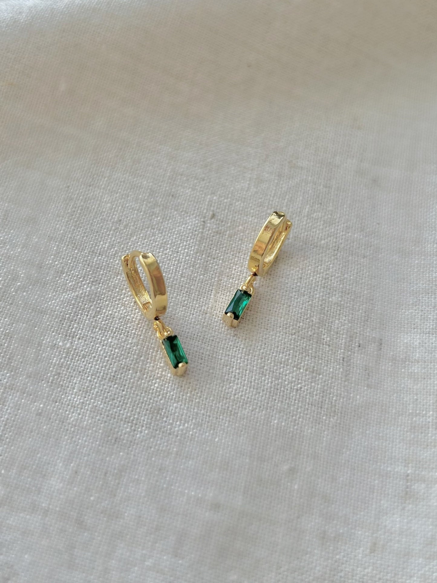 18K Gold Zircon Stone Earrings, Mothers Day Gift, Trend Colorful Earrings, Perfect gift for her, Birthday Gift Idea, Gemstone