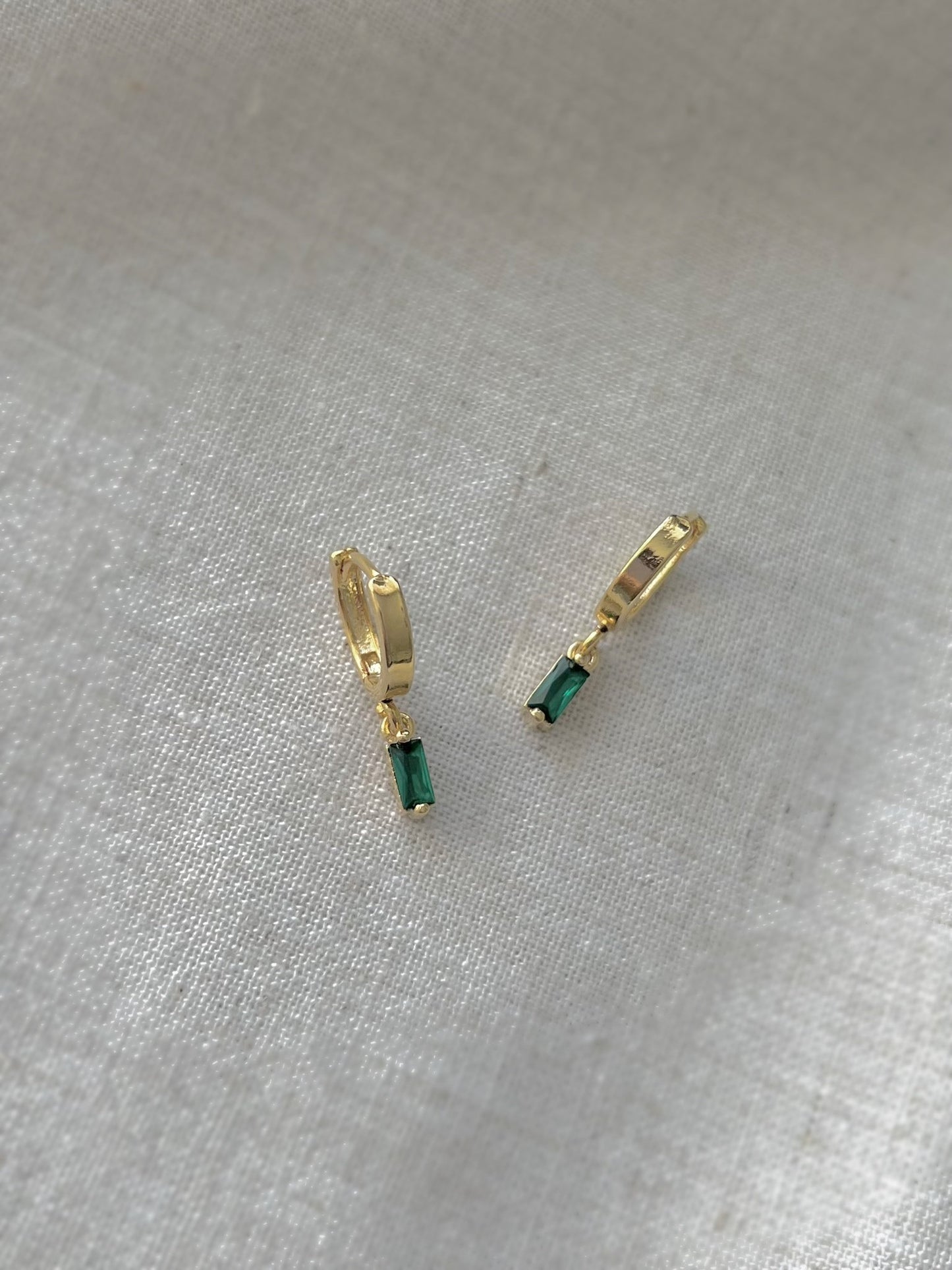 18K Gold Zircon Stone Earrings, Mothers Day Gift, Trend Colorful Earrings, Perfect gift for her, Birthday Gift Idea, Gemstone