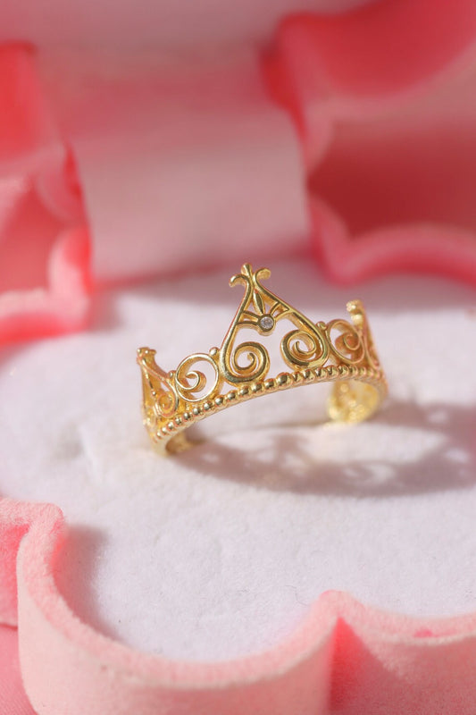 Anneliese Crown Ring Princess and the Pauper Crown Ring