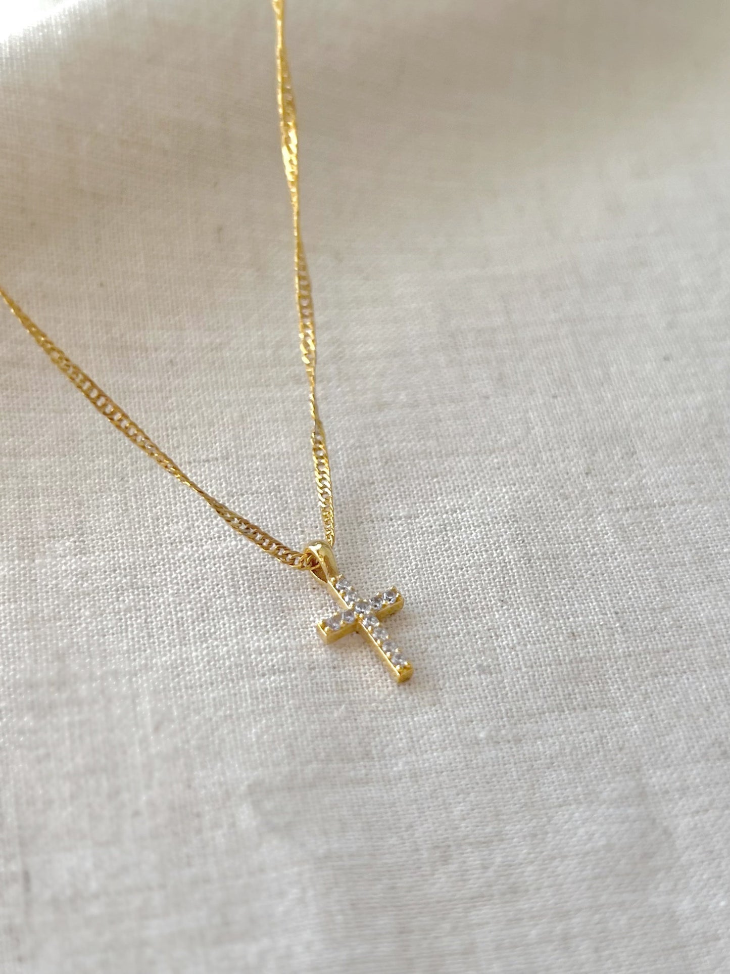 Cross necklace women, sideways cross necklace, gold cross necklace, dainty jewelry, gifts for her, gift for women, necklaces for women