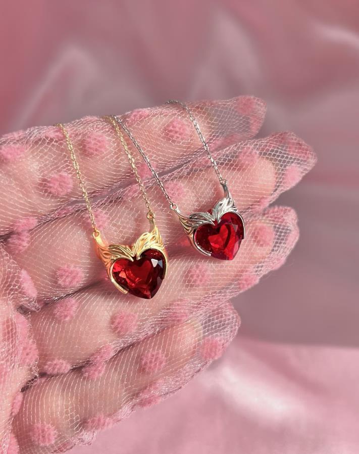 Inspired Scarlet Witch Crown Necklace, Witch Necklace