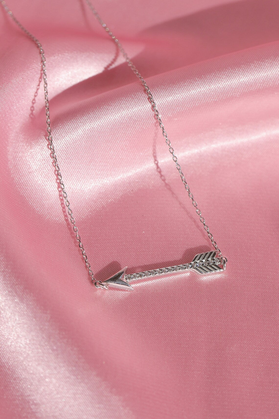 Natasha Inspired Necklace, Natasha Arrow Necklace, Geek Jewelry ROMANOFF Necklace