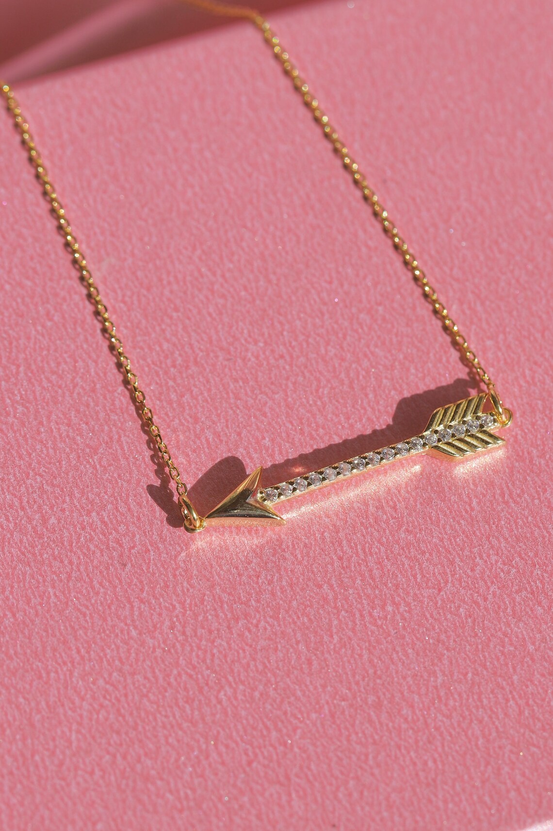 Natasha Inspired Necklace, Natasha Arrow Necklace, Geek Jewelry ROMANOFF Necklace