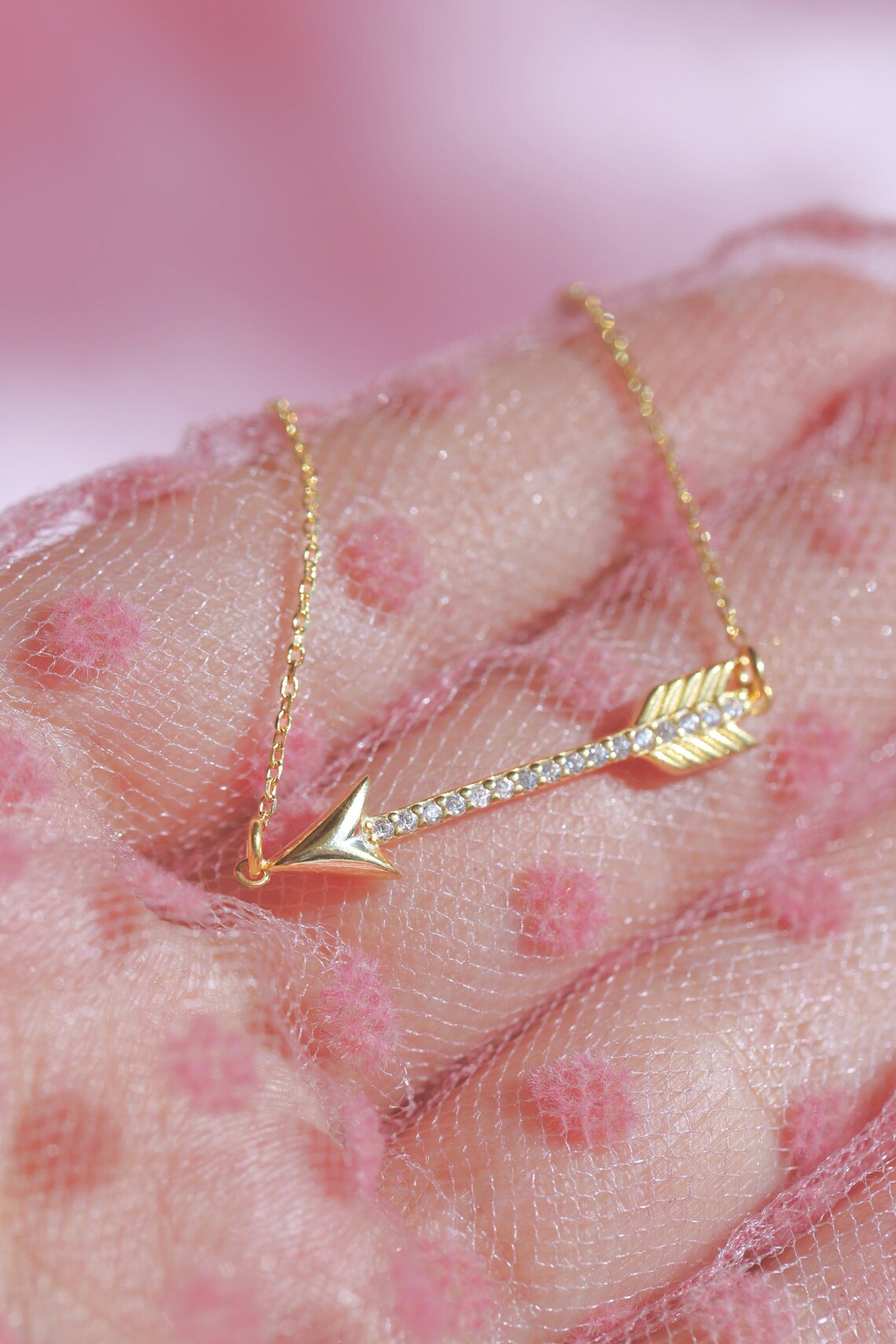 Natasha Inspired Necklace, Natasha Arrow Necklace, Geek Jewelry ROMANOFF Necklace