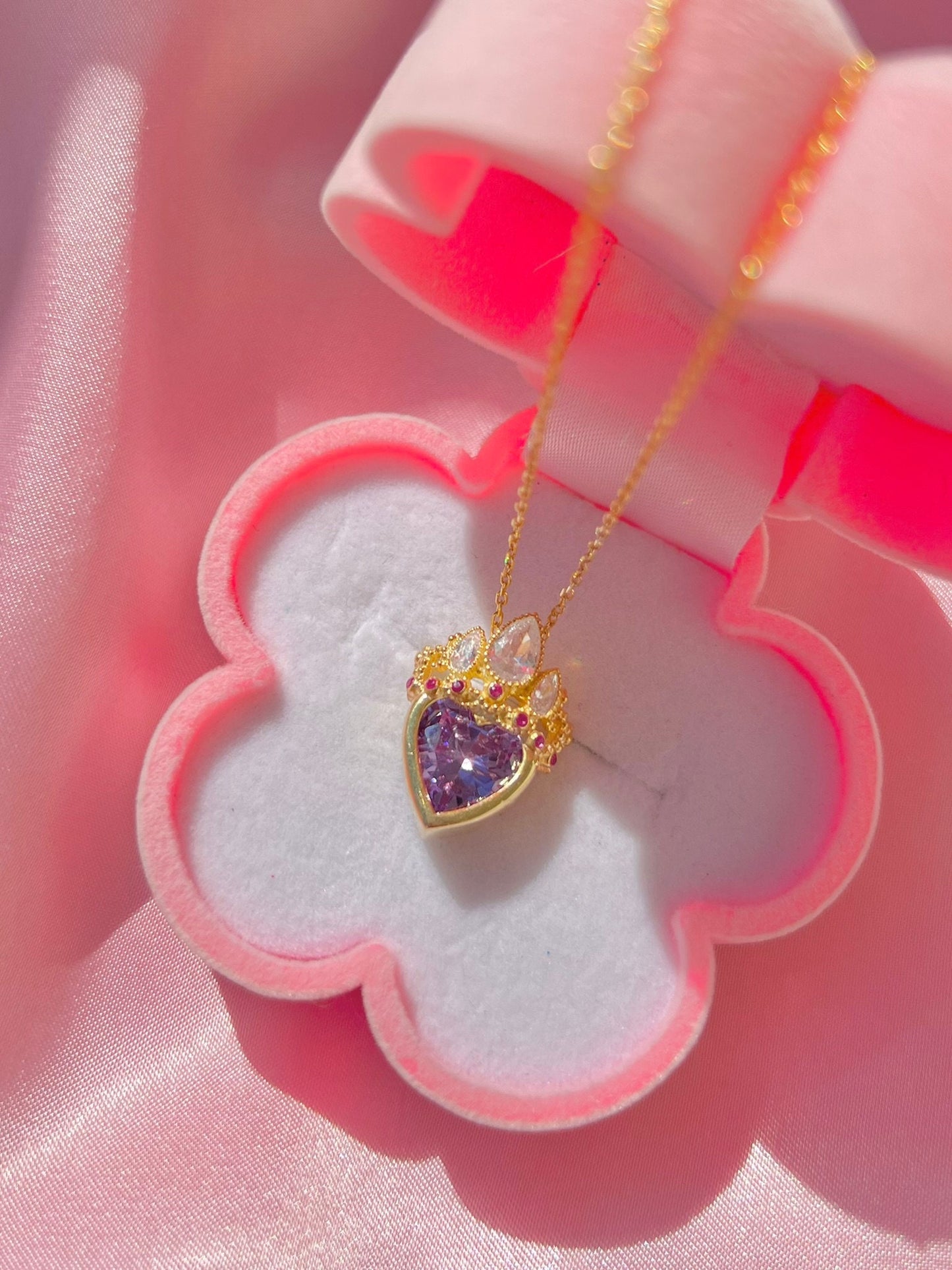 Rapunzel Crown Necklace + Rapunzel Ring Set - Tangled Princess Jewelry