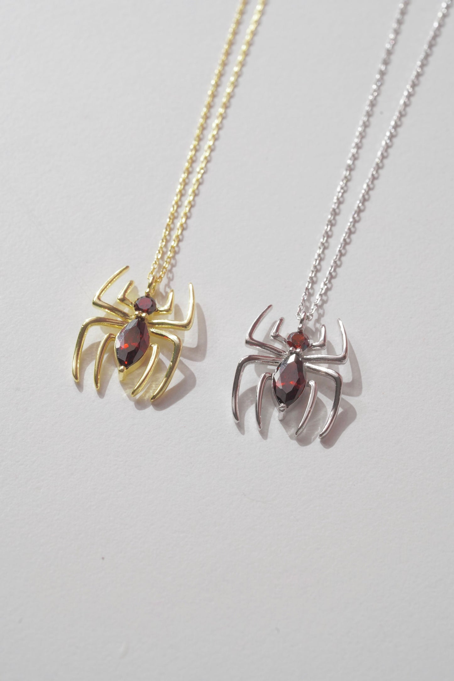 Spider Man Symbol Necklace-Spider Necklace -925 Sterling Silver Necklace