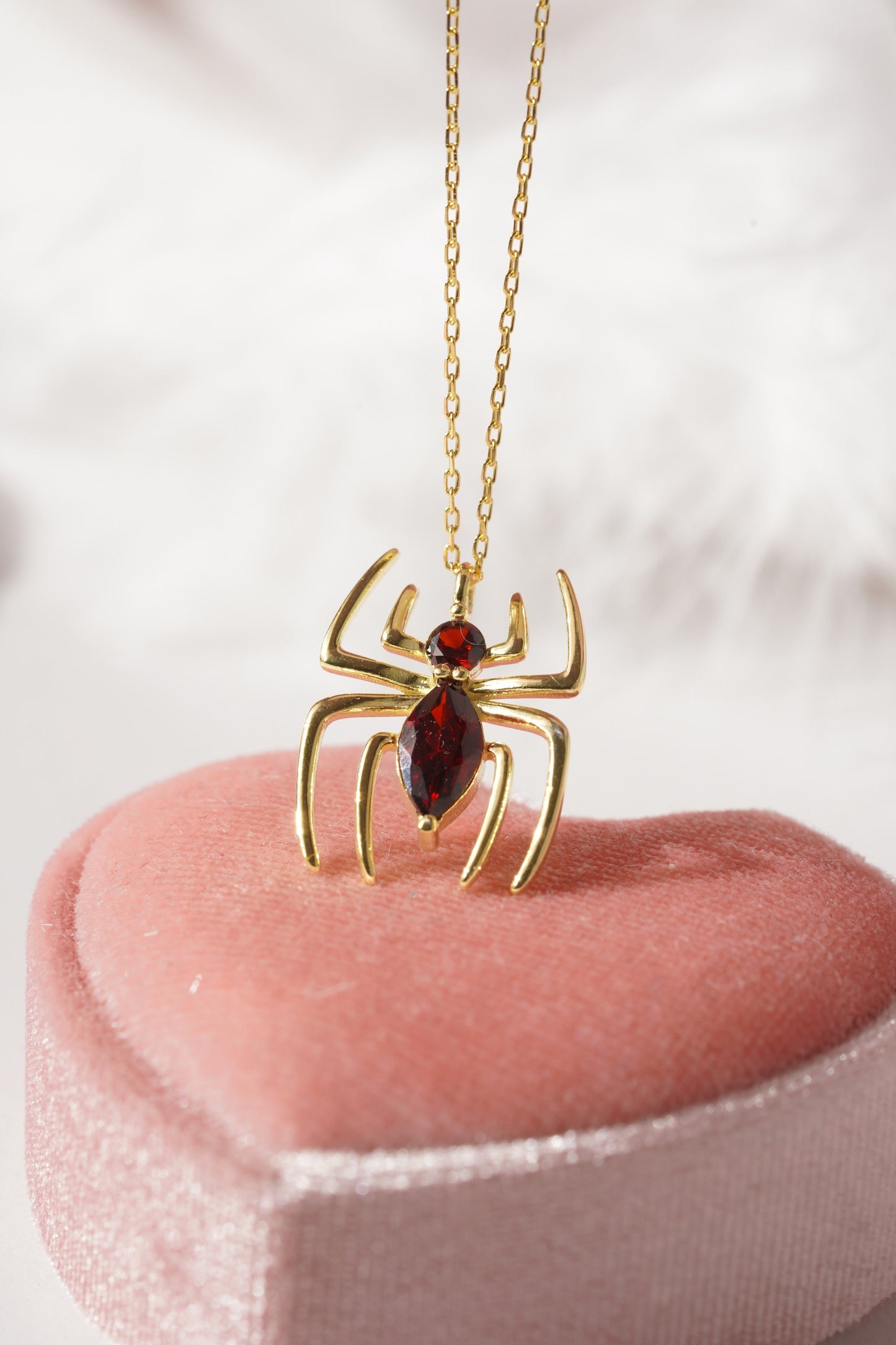 Spider Man Symbol Necklace-Spider Necklace -925 Sterling Silver Necklace