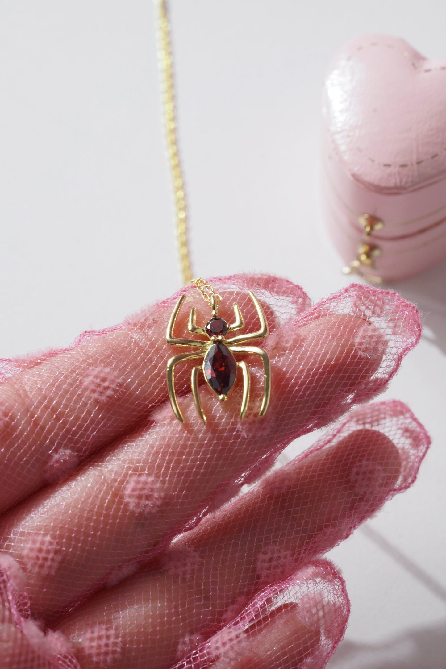 Spider Man Symbol Necklace-Spider Necklace -925 Sterling Silver Necklace