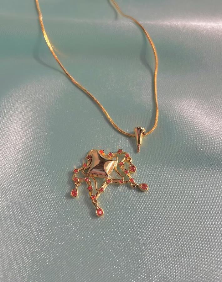 Stella Fairy Dust Star Necklace Cosplay Enchantix Pendant