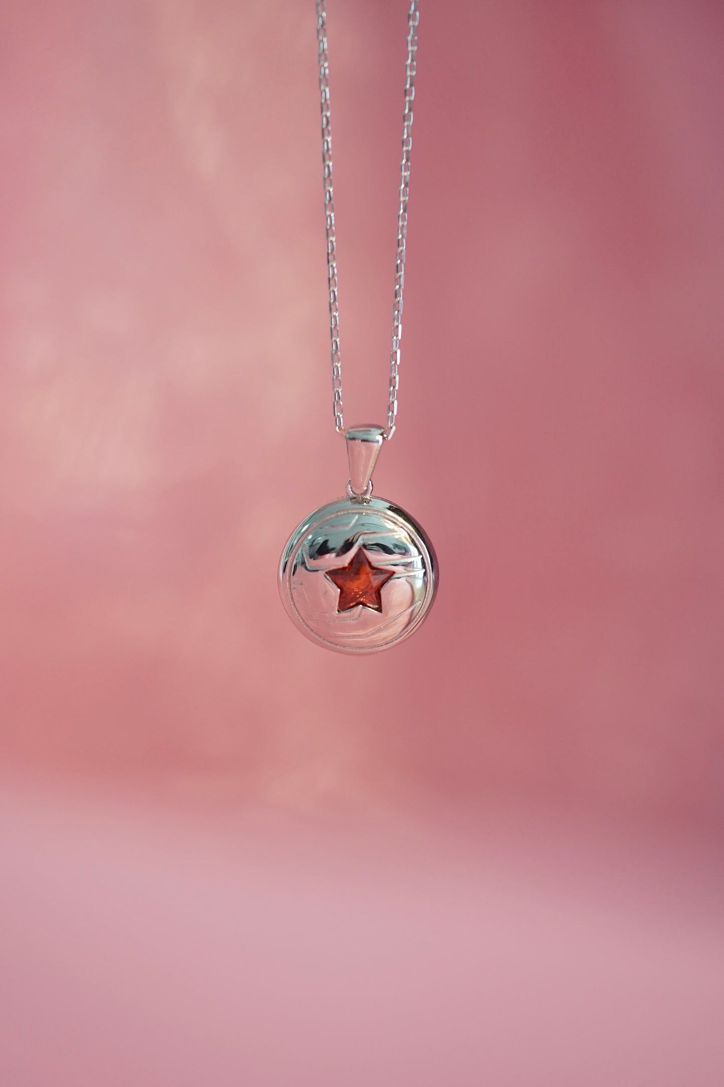Winter Soldier Bucky Barnes 925 Silver Pendant With Matching Chain